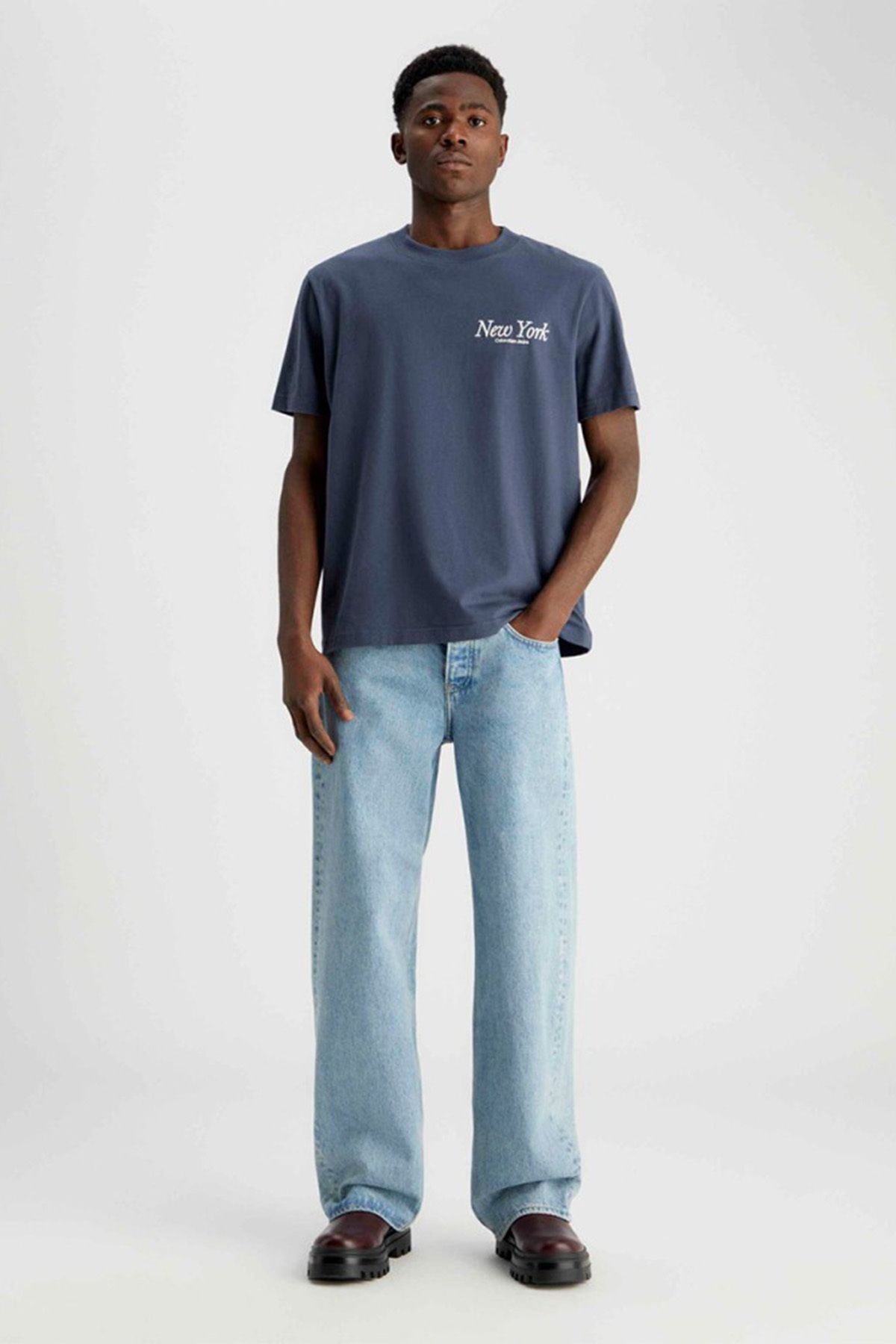 Тениска Calvin Klein CK New York Script