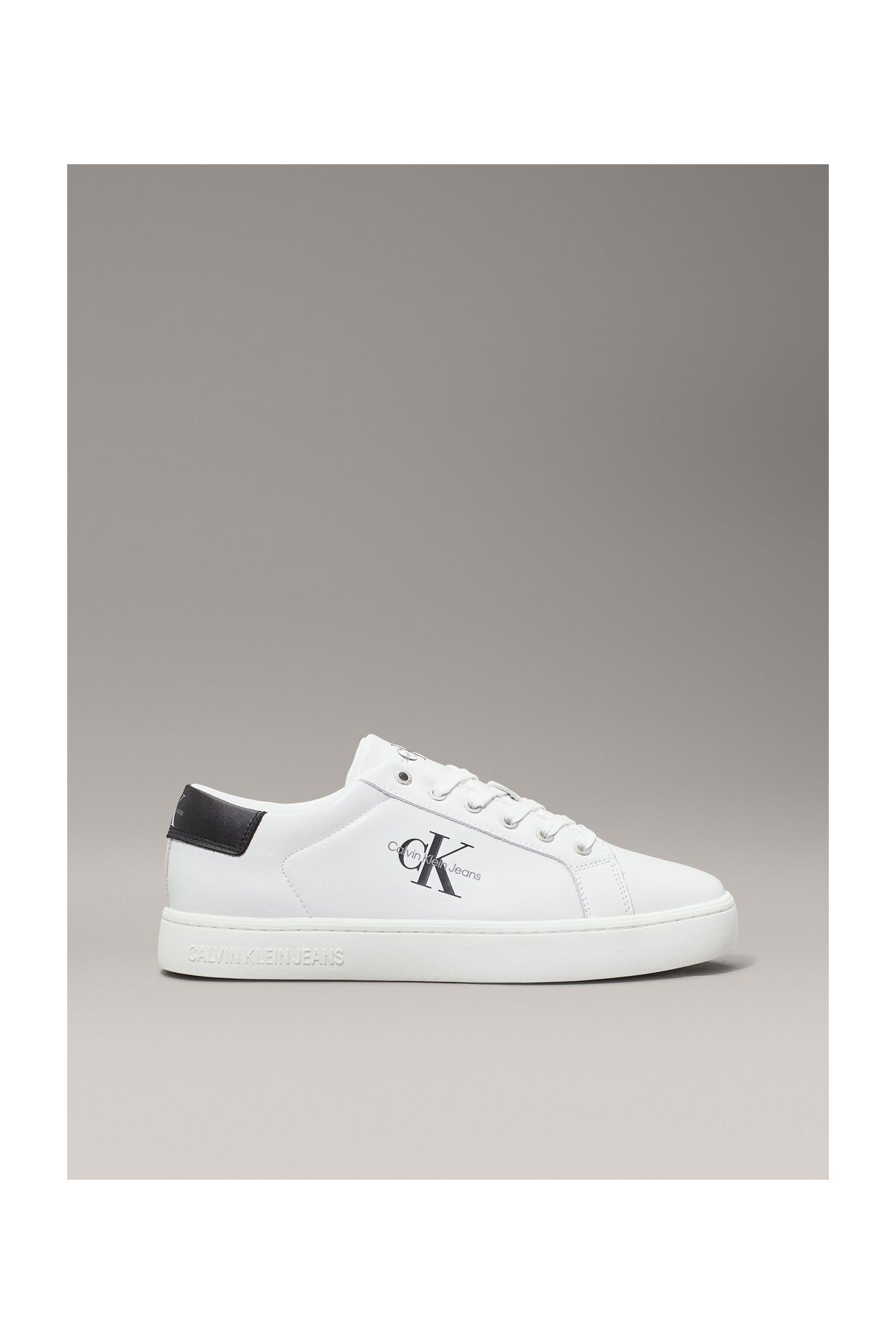 Tenisi, espadrile pentru barbati Calvin Klein Jeans - alb