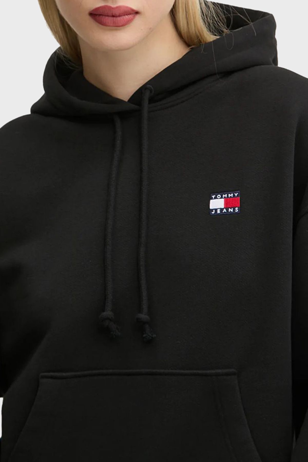 Tommy Jeans 100% Cotton Relaxed Fit Hooded Sweat SWEAT