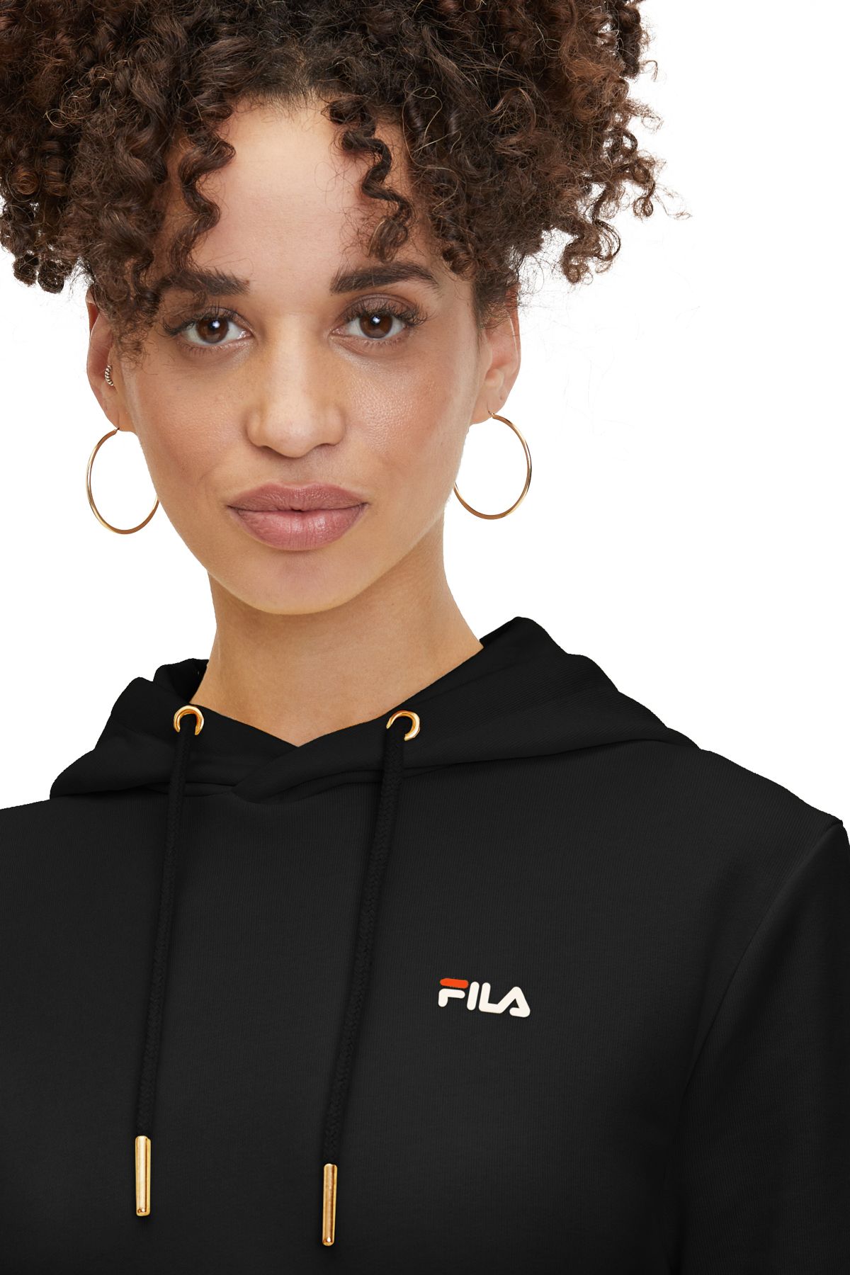 Fila Black BRUCHSAL Regual Hoodie
