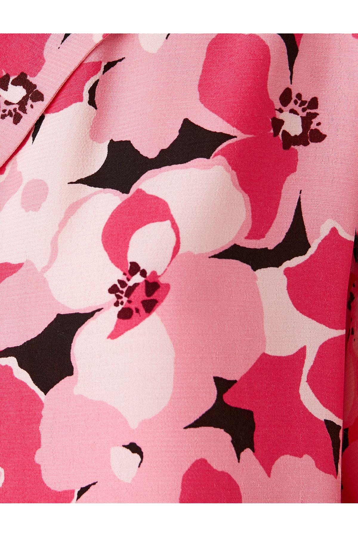 Koton Floral Shirt Relax Fit Long Sleeve