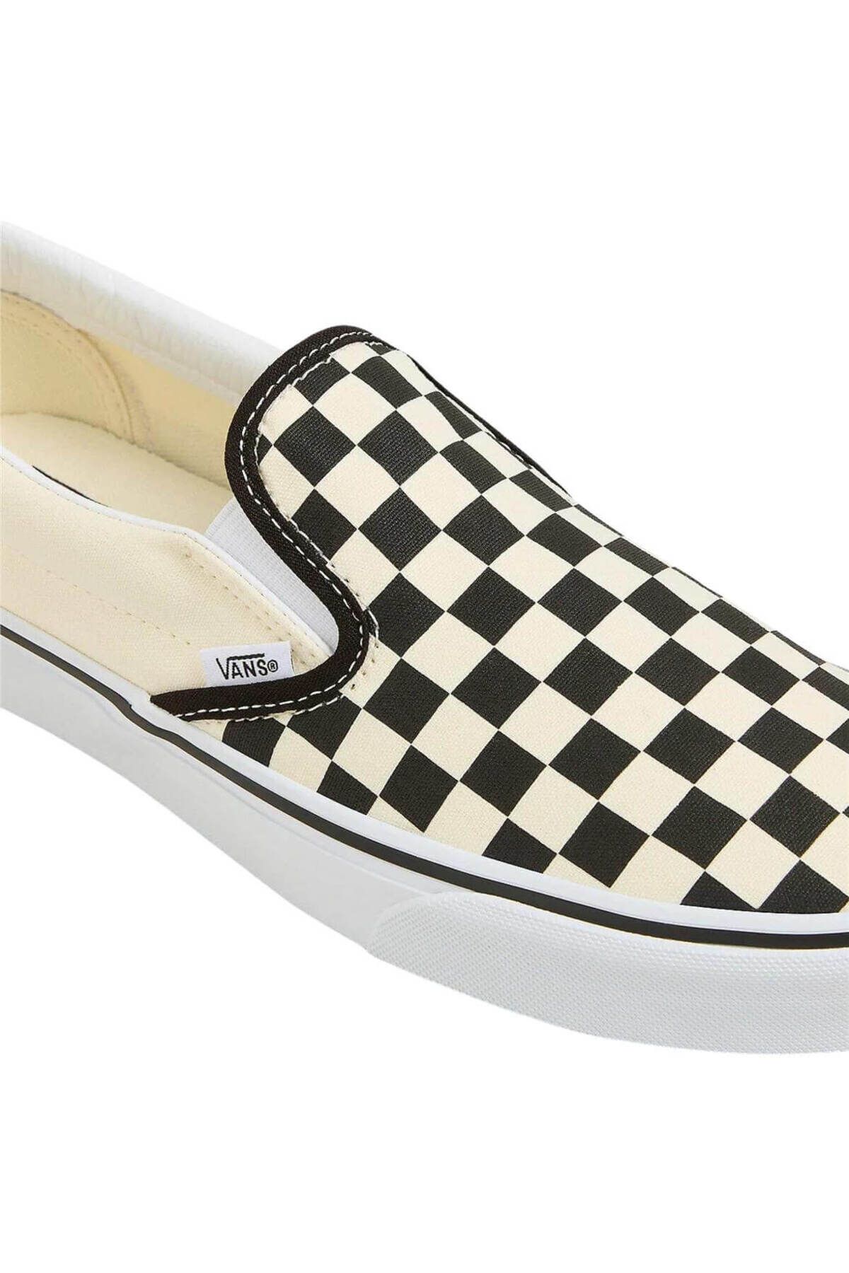 Shoes Vans Ua Classic Slip-On Blk Whtchckerbo
