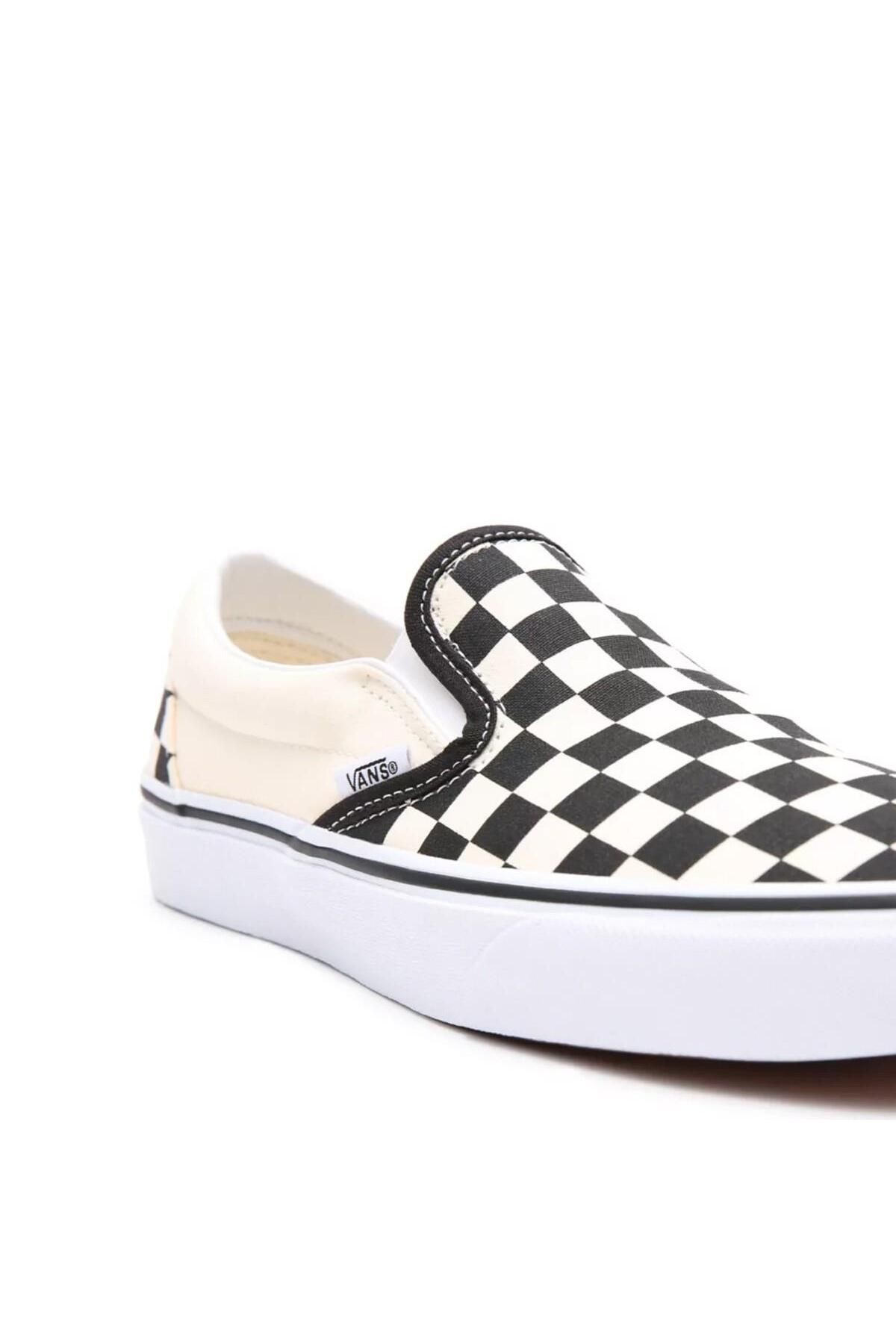 Shoes Vans Ua Classic Slip-On Blk Whtchckerbo