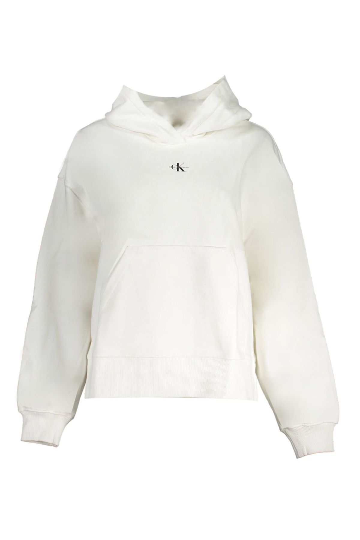 Hanorac alb Calvin Klein