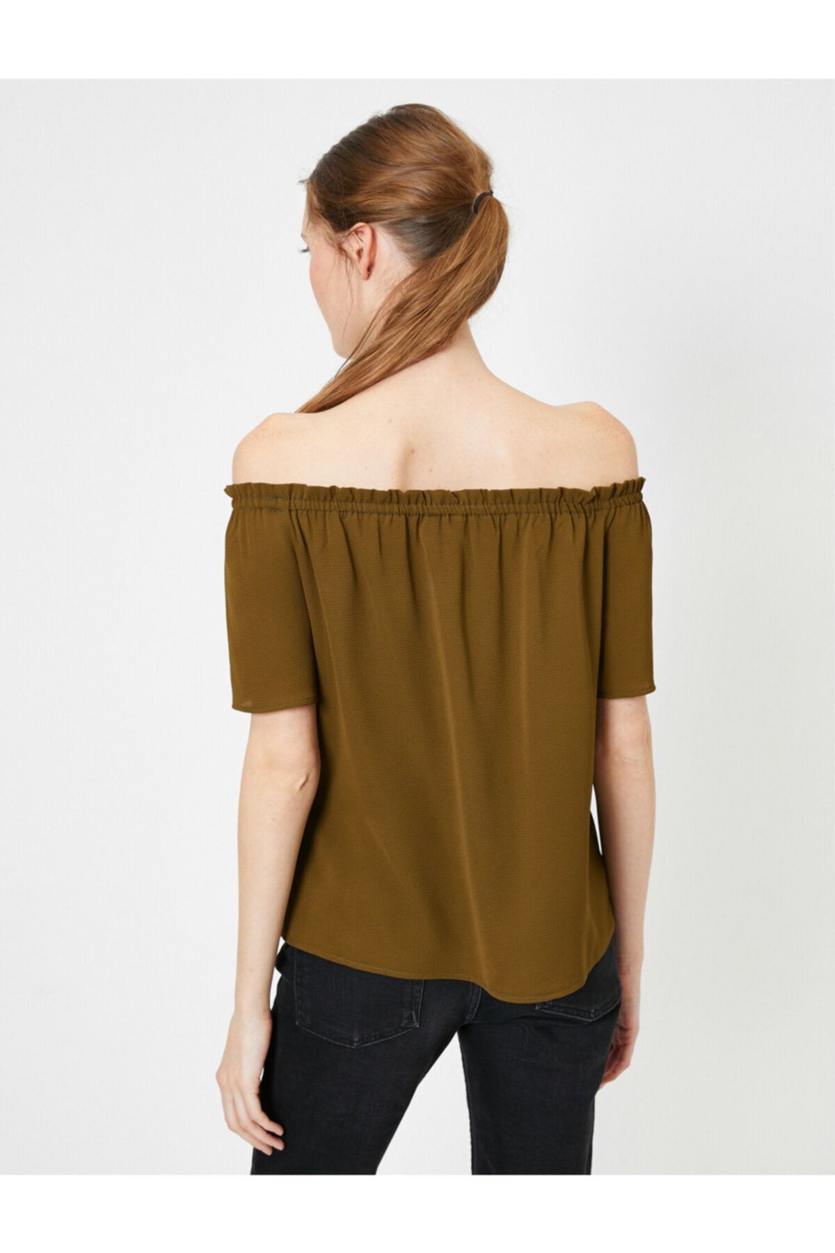 Koton femeii Off Cămașă umăr