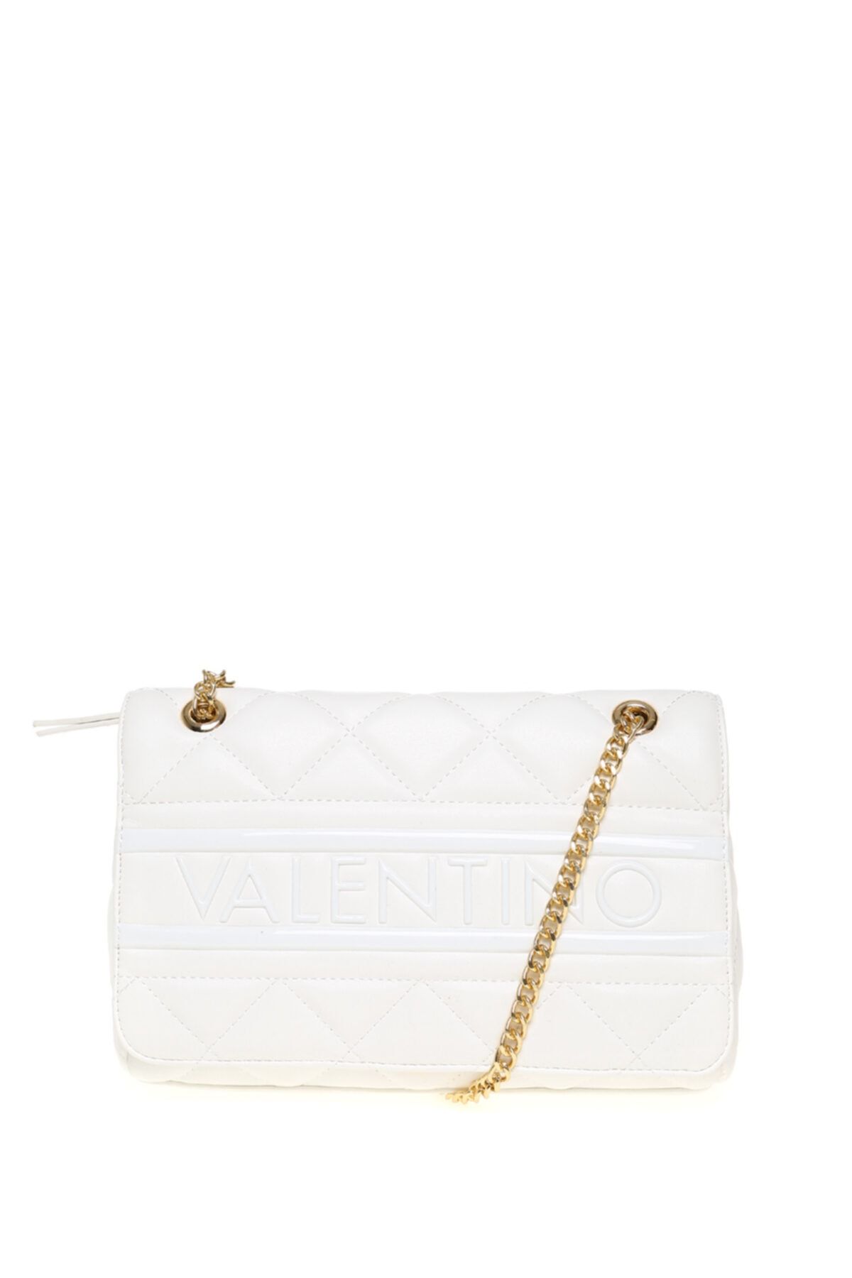 Mario Valentino Vbs51o05 White Women's Magnetic Crossbody Bag