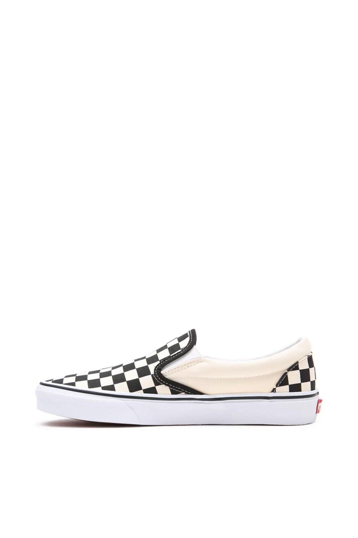 Shoes Vans Ua Classic Slip-On Blk Whtchckerbo
