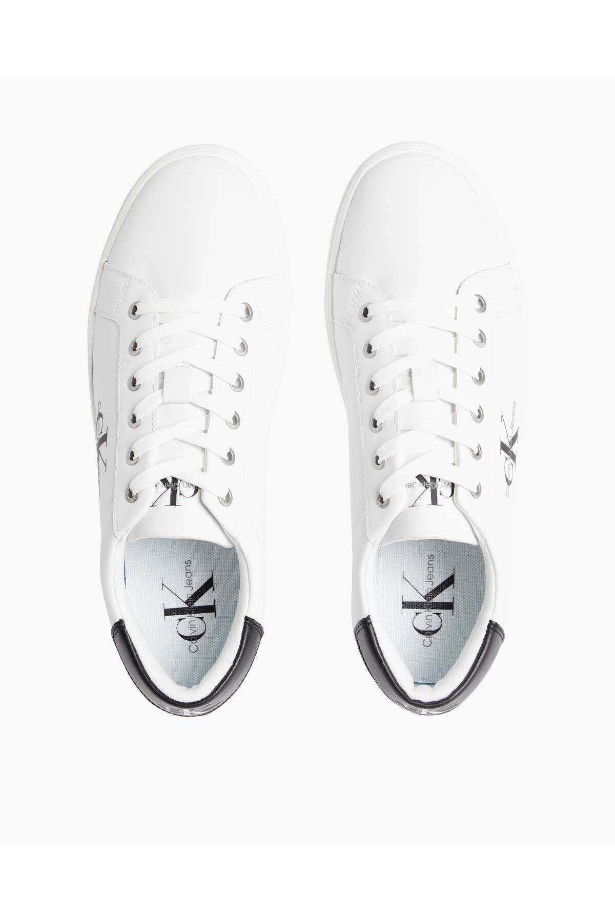 Tenisi, espadrile pentru barbati Calvin Klein Jeans - alb