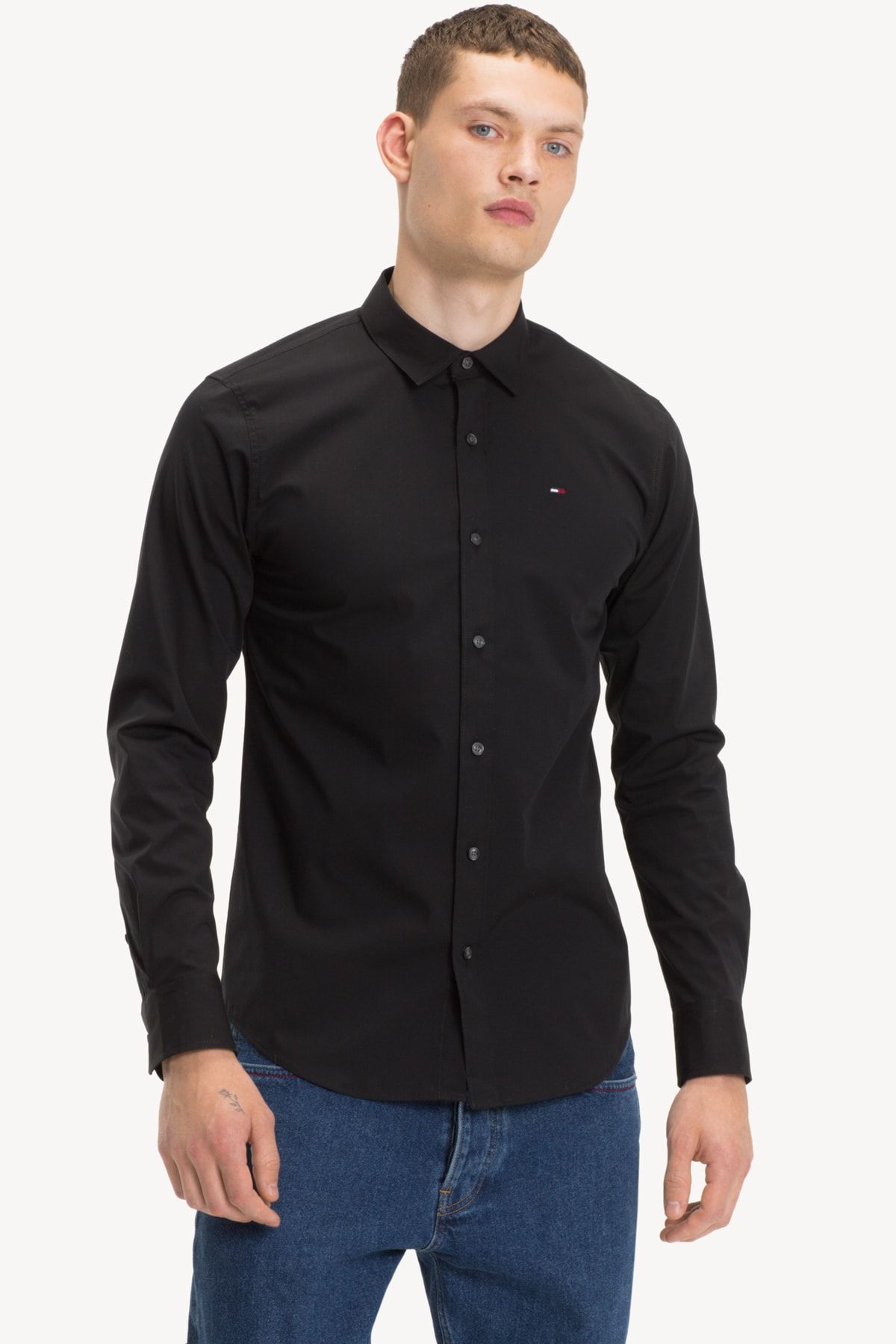 Tommy Hilfiger Men's Original Stretch Shirt