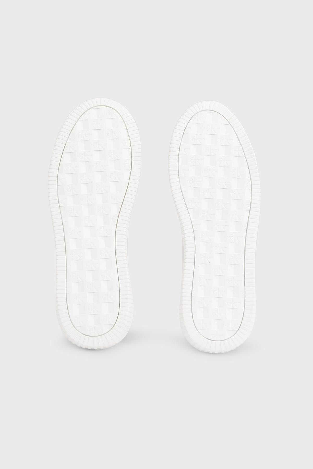 White women's leather sneakers Calvin Klein Jeans