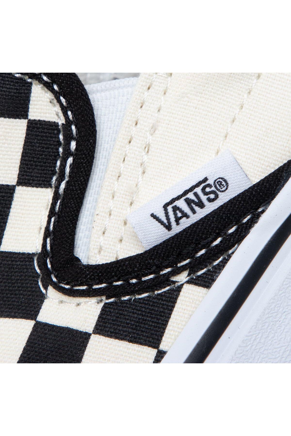 Shoes Vans Ua Classic Slip-On Blk Whtchckerbo