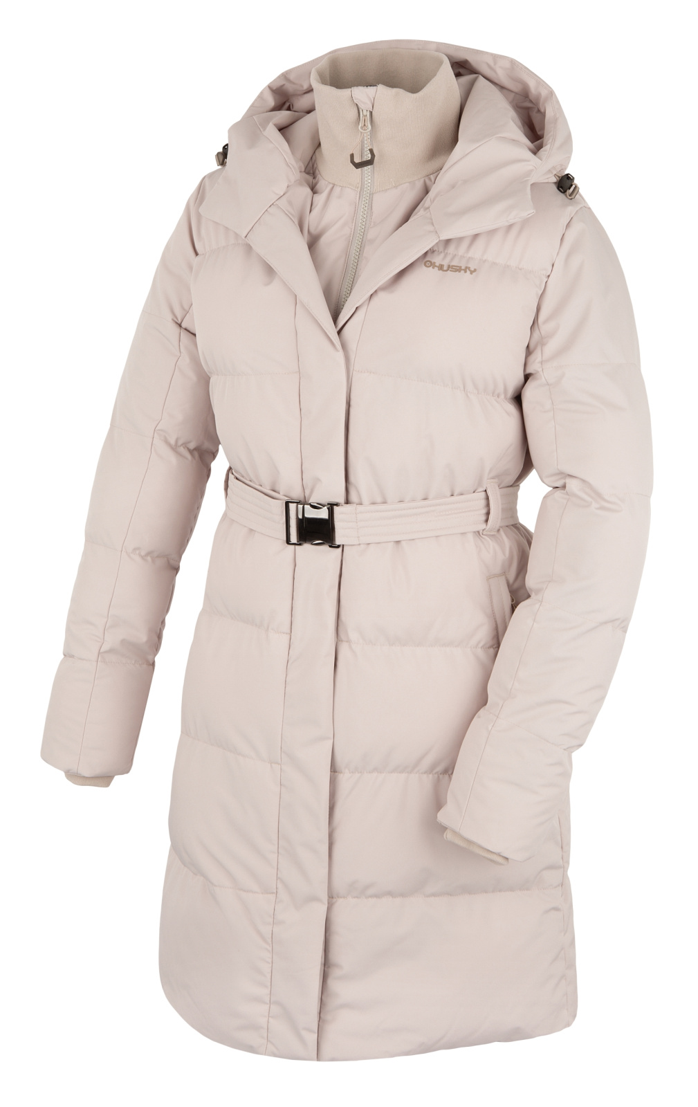 Women's Stuffed Hardshell Coat HUSKY Nerine L Beige