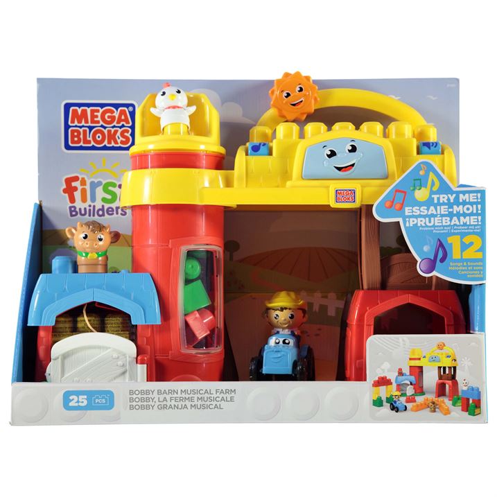 Mega Bloks First Builder Musical Farm