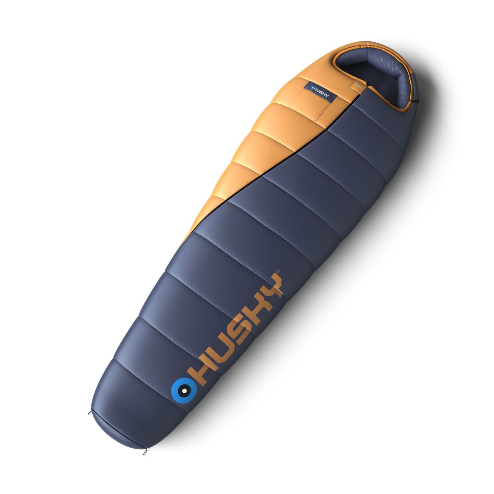 Synthetic winter sleeping bag Enjoy long blue/orange