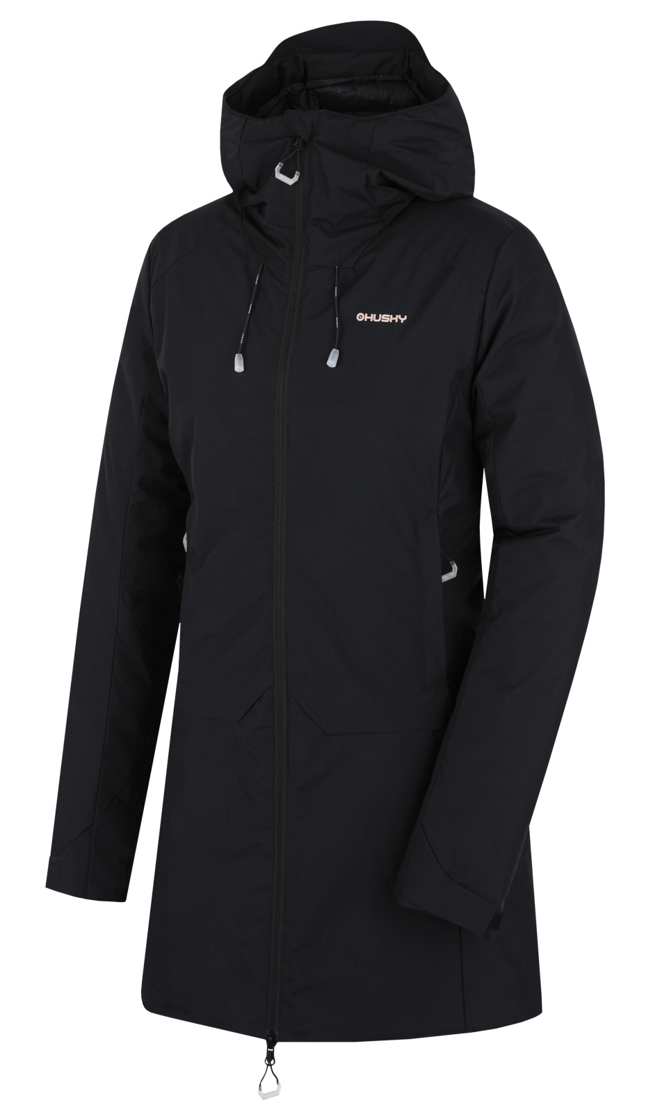 Women's Stuffed Hardshell Jacket HUSKY Naveli L Black