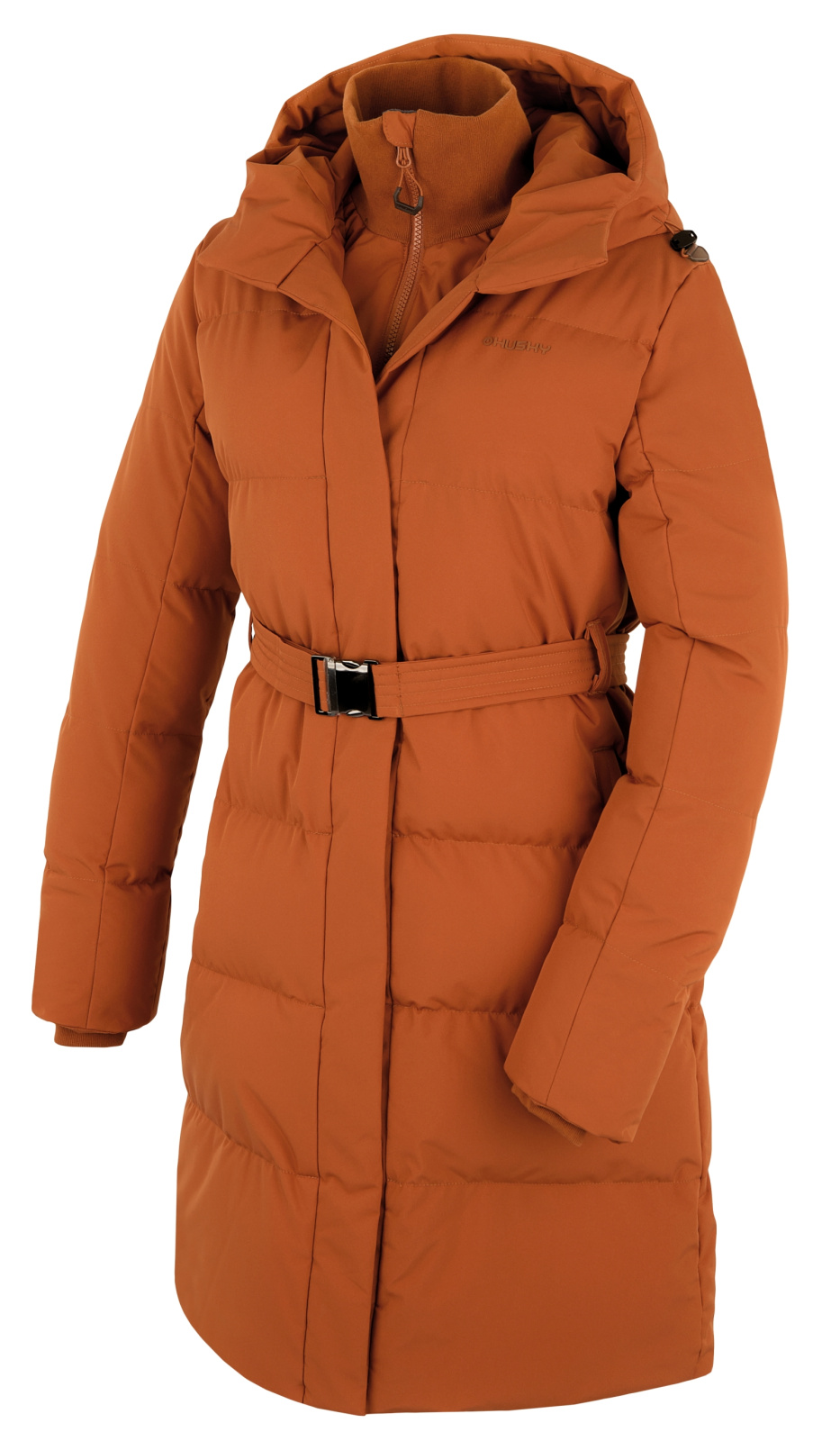 Women's Stuffed Hardshell Jacket HUSKY Nerine L Brown