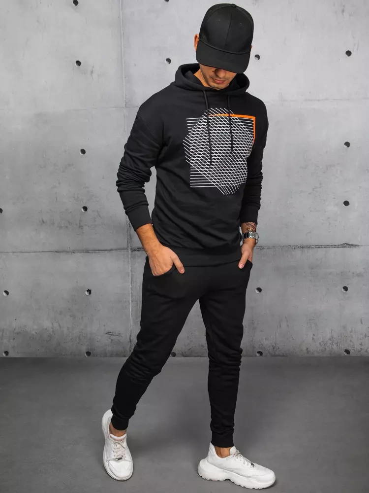 Dres męski czarny Dstreet