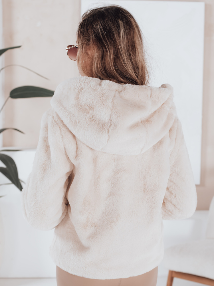 Haină scurtă de blană pentru femei ELMIRIS