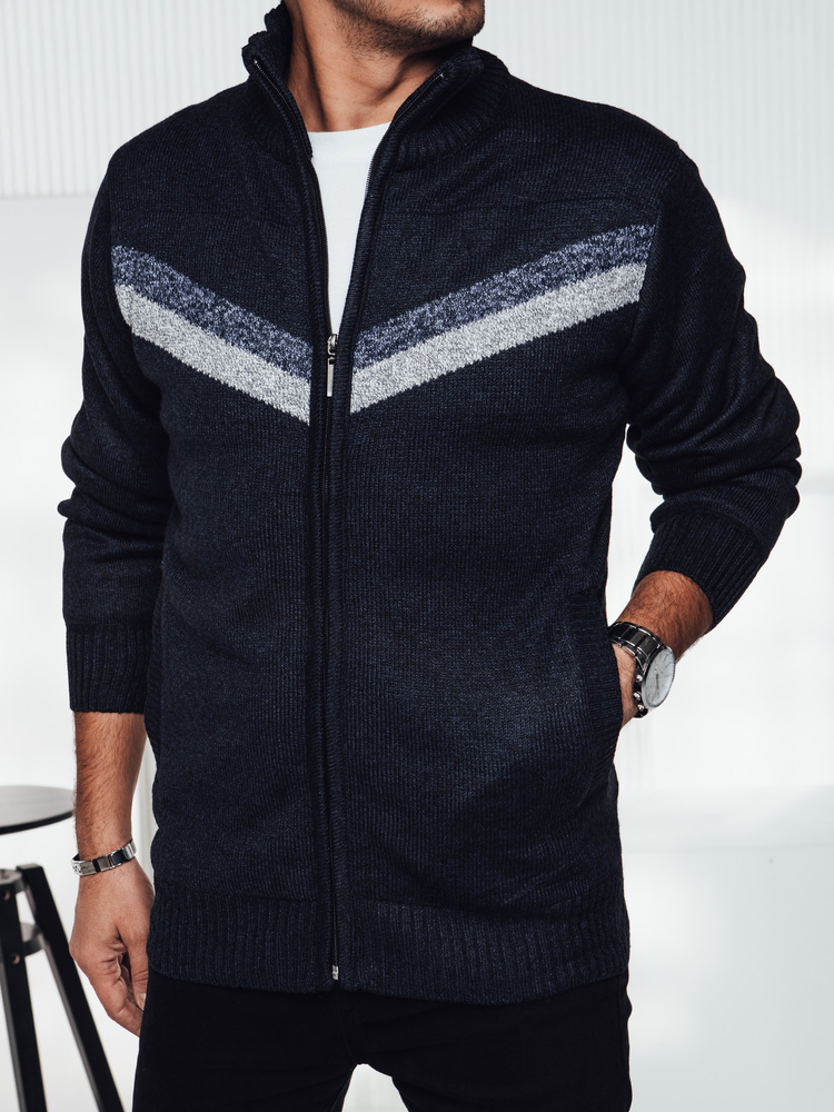 Pánsky rozopínací sveter Dstreet