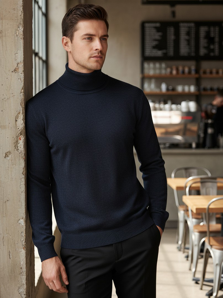 Pánský rolákový svetr