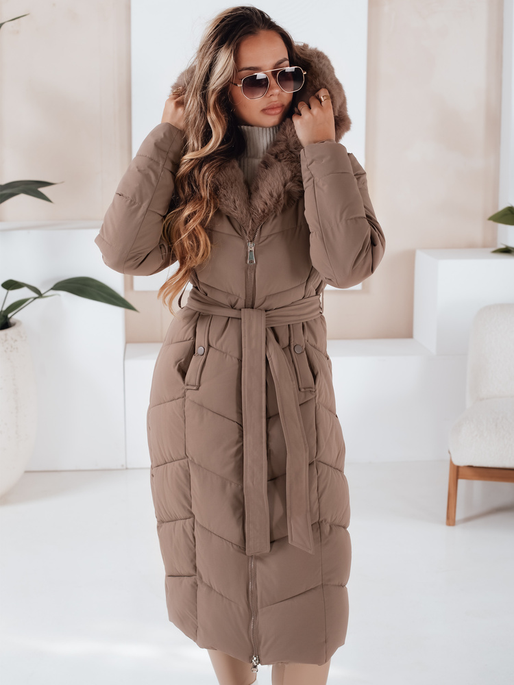 Geacă de iarnă pentru femei cu glugă