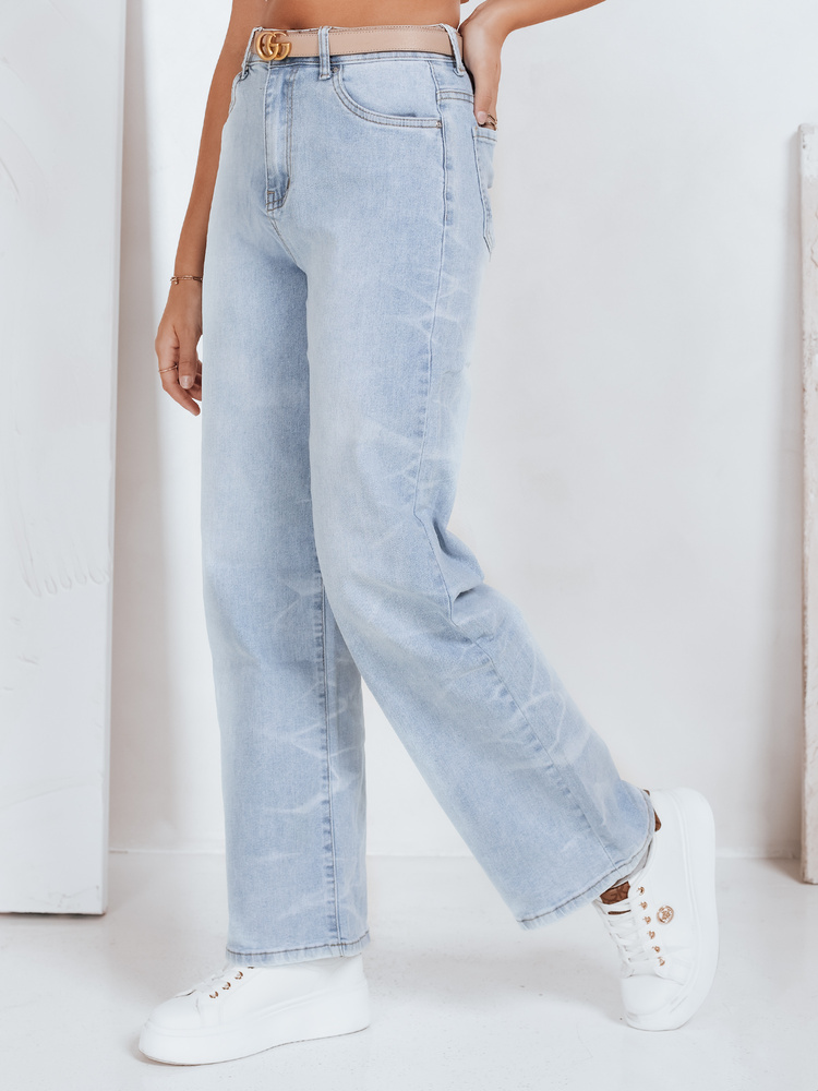 Dámske rovné rifle s vysokým pásom