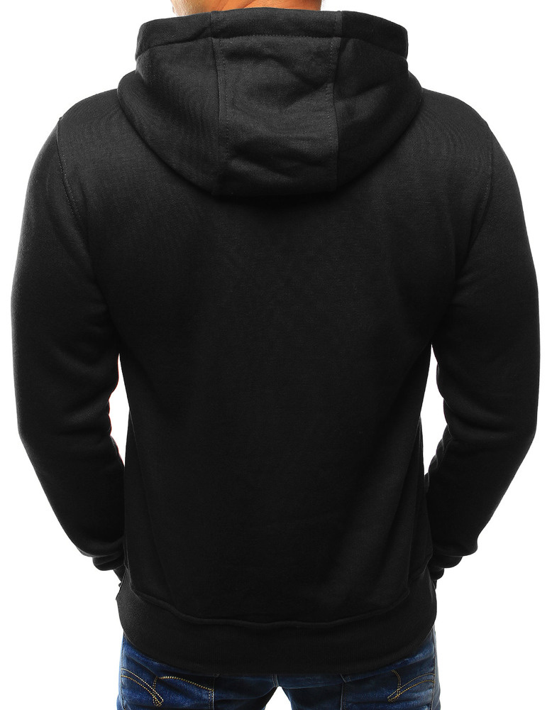 DStreet Bluza męska z kapturem czarna