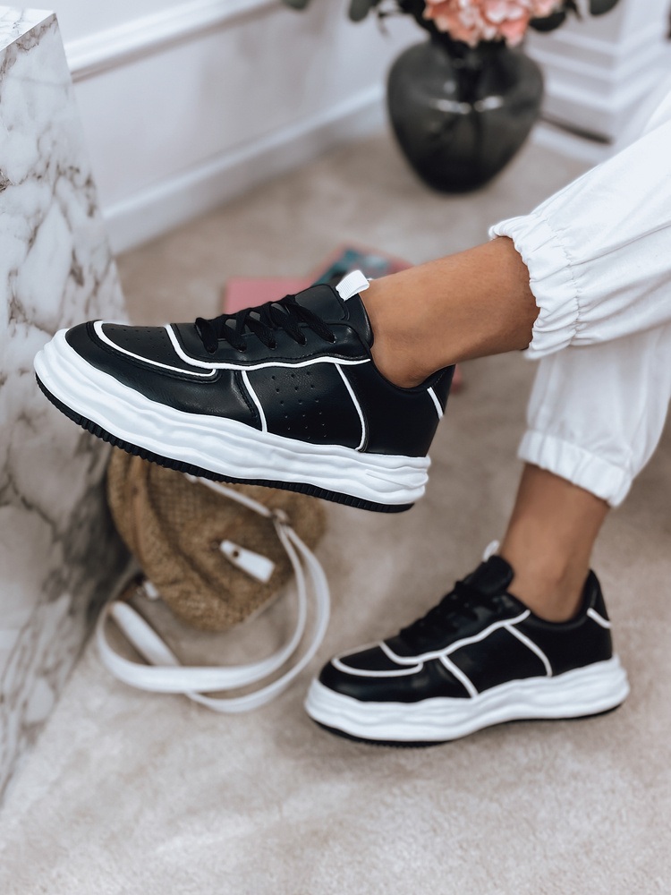 Teniși negri pentru femei WENNA