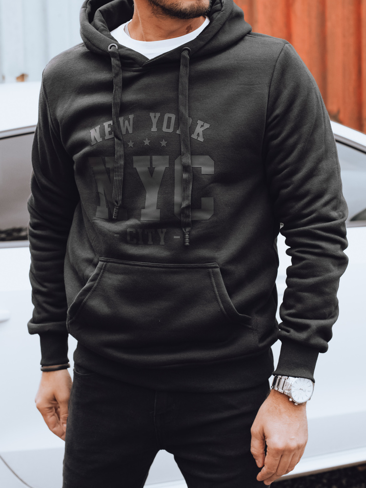 Мъжки суичър с качулка New York