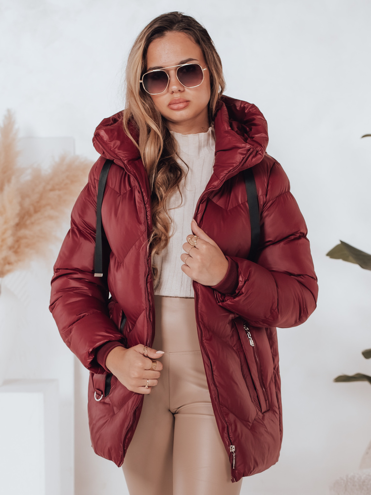 Geacă de iarnă pentru femei SALVONA roșie