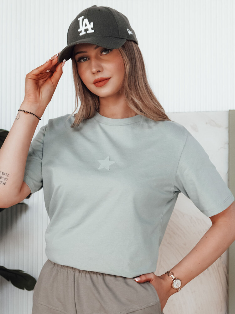 T-shirt damski STARZ miętowy Dstreet