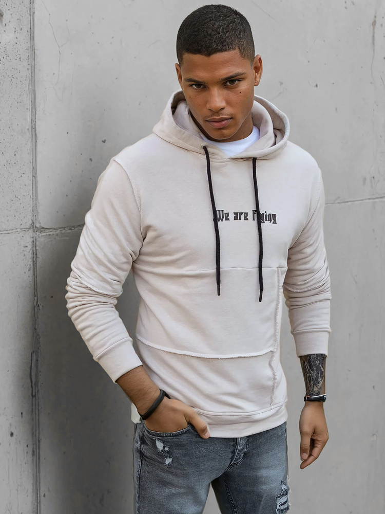 Bluza męska kamelowa Dstreet