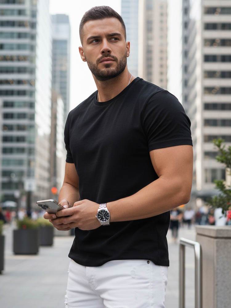 Tricou mărime mare pentru bărbați