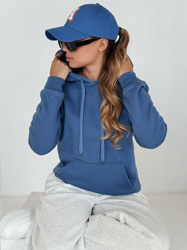 Hanorac albastru BASIC pentru femei
