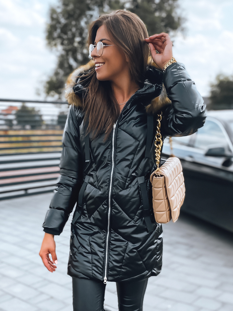 Płaszcz/kurtka damska ROYAL czarna Dstreet