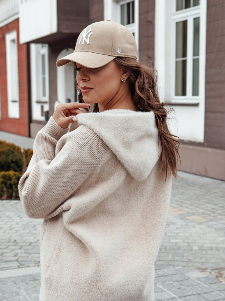 Jachetă din alpaca pentru femei KATHERINE bej