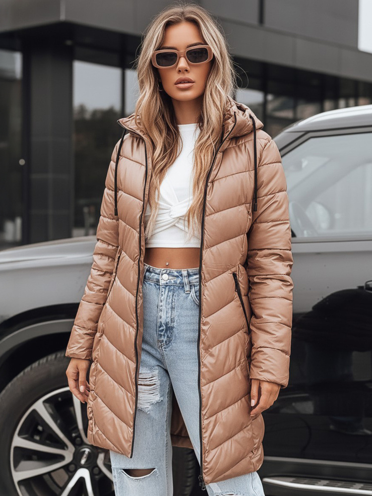 Dámska zimná prešívaná bunda