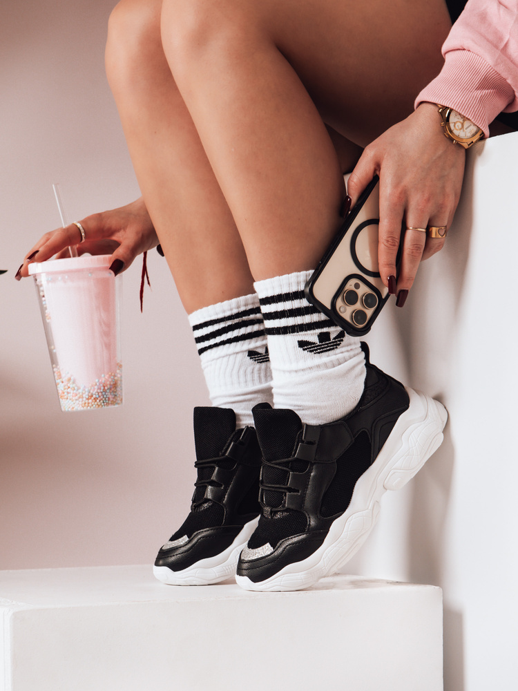 Teniși de damă BLENSY negri