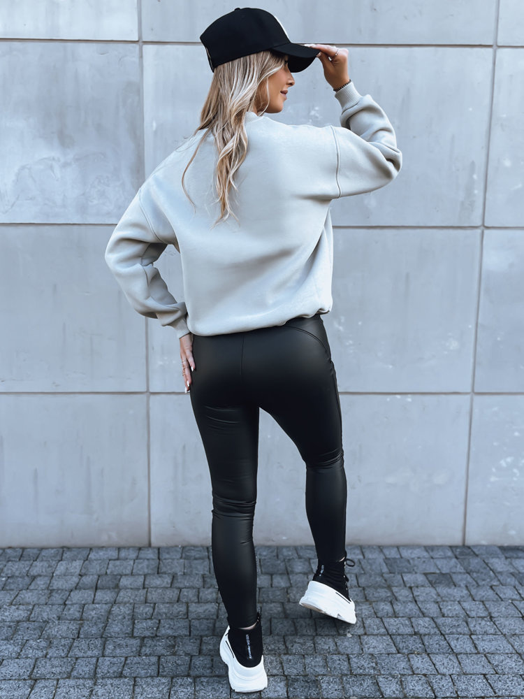 Bluza damska oversize NEVER szara Dstreet