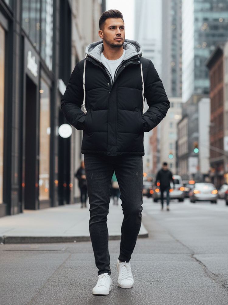 Geacă de iarnă pentru bărbați Dstreet