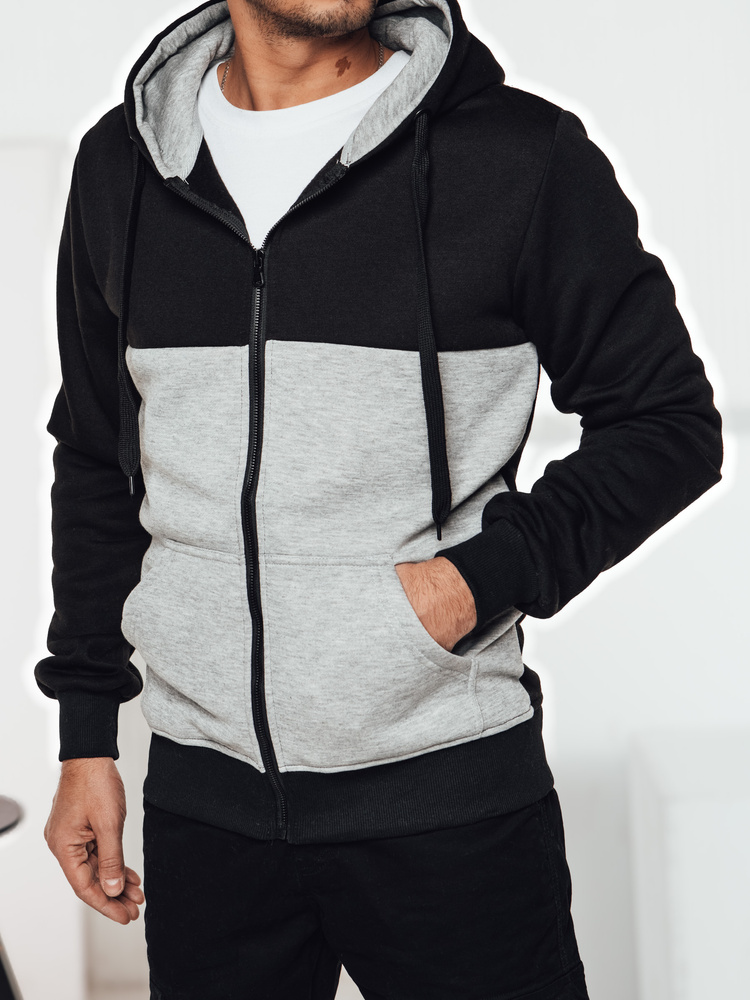 Bluza męska czarna Dstreet