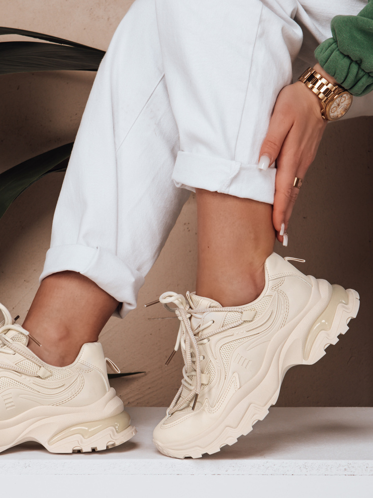 Adidași de damă bej LUXTRAIL