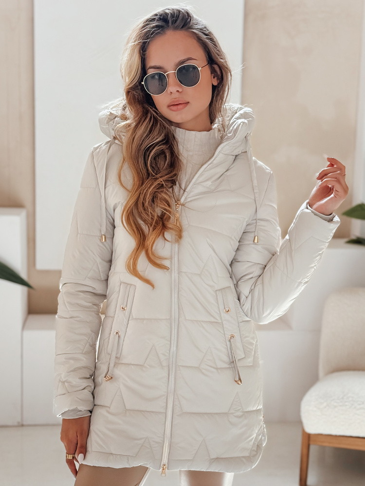 Dámska zimná bunda s kapucňou