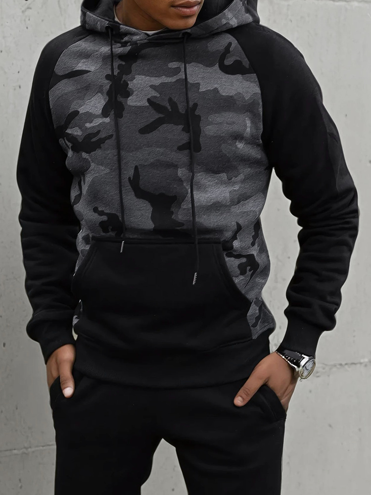 Bluza męska ciemnoszara Dstreet