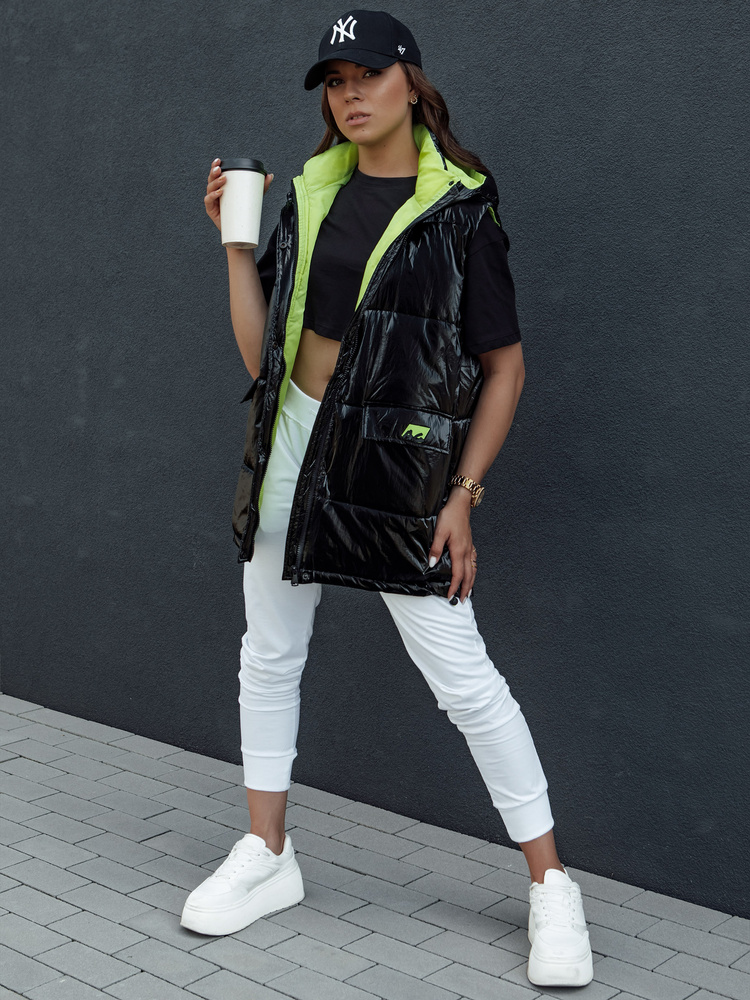 Vestă matlasată pentru femei MAYLO neagră