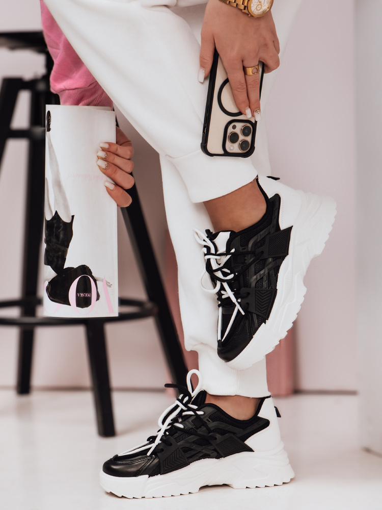 Teniși negri pentru femei CITYWAY