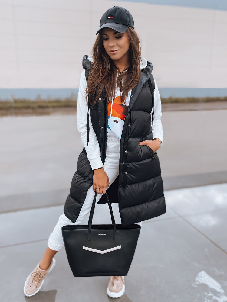 Kamizelka damska pikowana AVIA czarna Dstreet