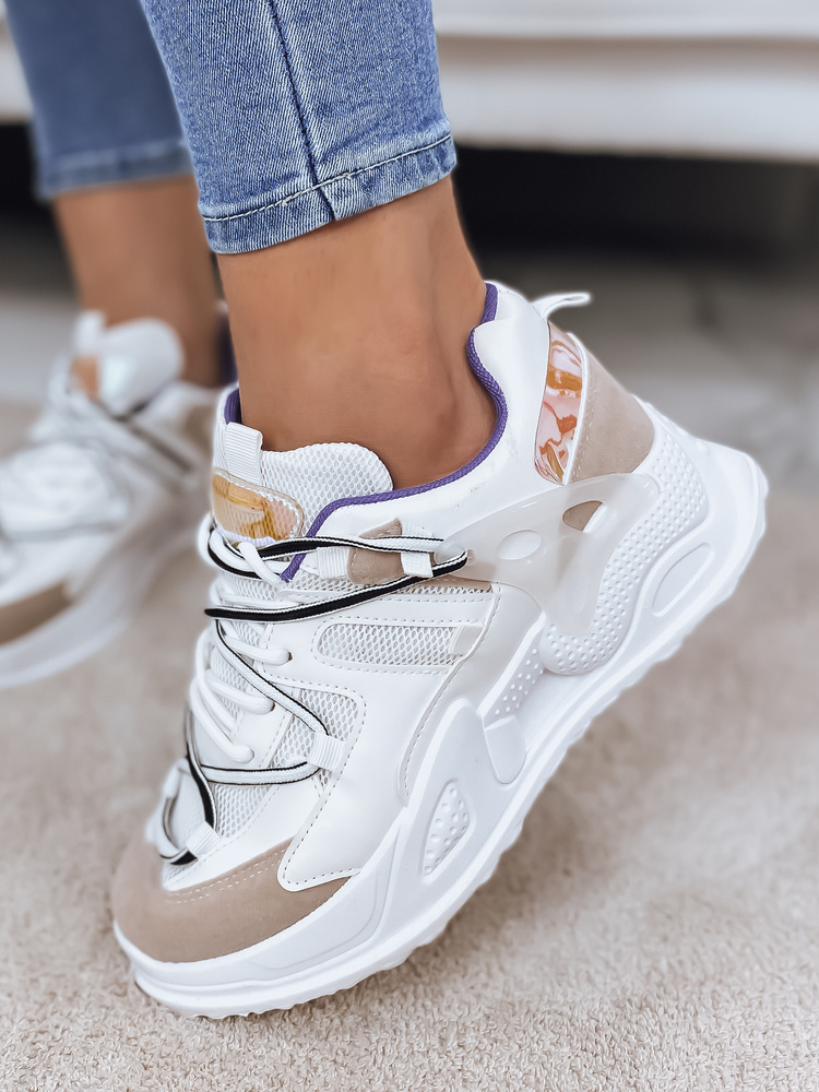 Teniși de damă LESI albi