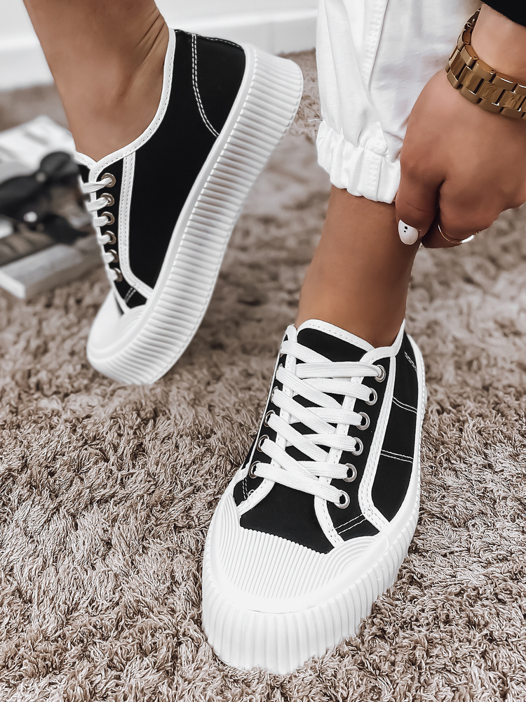 Teniși de damă ELIDA negri