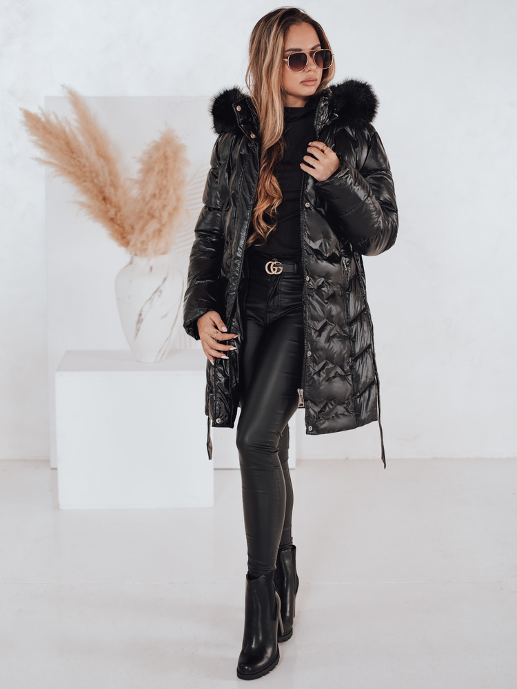 Geacă de iarnă pentru femei CASSERIE neagră